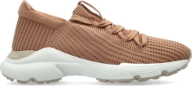 Tod's Logo Embossed Lace-Up Sneakers