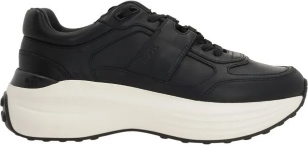 Tod's Logo Embossed Lace-Up Sneakers