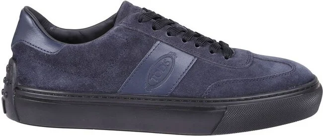 Tod's Logo Embossed Panelled Sneakers