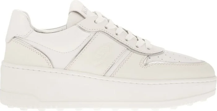 Tod's Logo Embossed Platform Sneakers