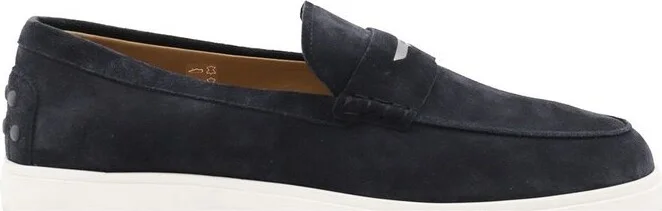 Tod's Logo Engraved Loafers