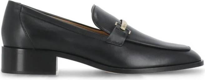 Tod's Logo Engraved Loafers
