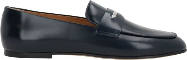 Tod's Logo Engraved Slip-On Loafers
