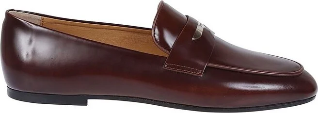 Tod's Logo Engraved Slip-On Loafers