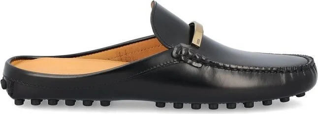 Tod's Logo Engraved Slip-On Sandals