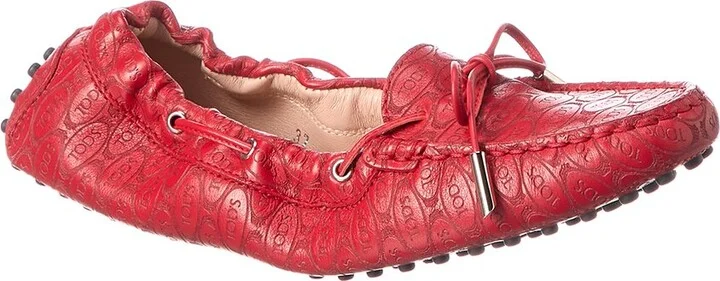 Tod's Logo Leather Loafer