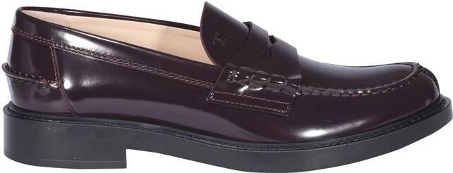 Tod's Logo Penny Loafers