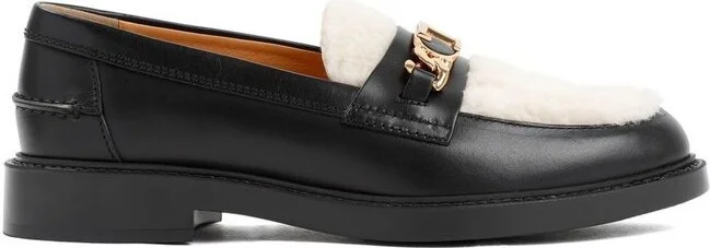Tod's Logo Plaque Loafers