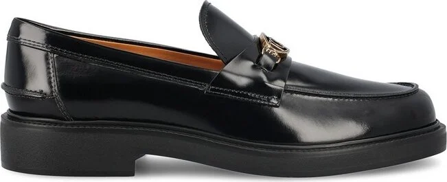 Tod's Logo-Plaque Slip-On Loafers