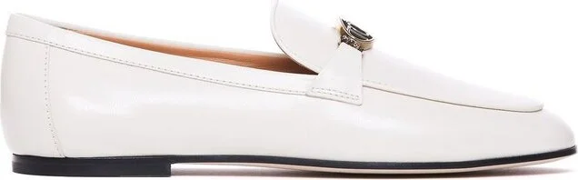 Tod's Logo-Plaque Slip-On Loafers