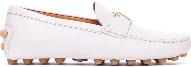 Tod's Logo-Plaque Slip-On Loafers