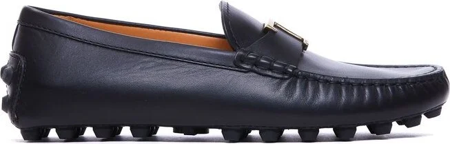 Tod's Logo-Plaque Slip-On Loafers