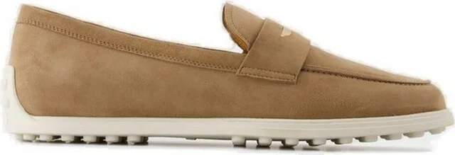 Tod's Logo Plaque Slip-On Loafers
