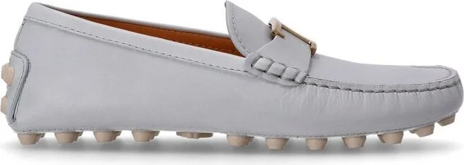 Tod's Logo-Plaque Slip-On Loafers