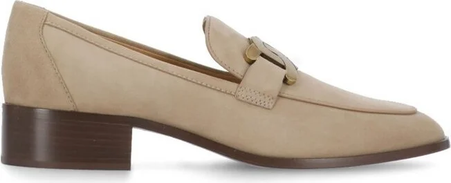 Tod's Logo Plaque Slip-On Mocassins