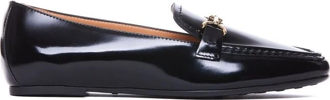 Tod's Logo Plaque Slip-On Panelled Loafers