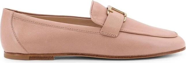Tod's Logo Plauqe Loafers