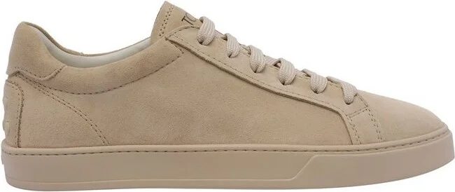Tod's Logo Printed Round Toe Sneakers