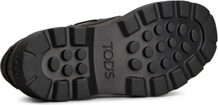 Tod'S Lug Sole Leather Boat Shoes - Image 4