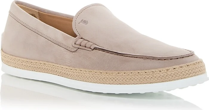 Tod's Men's Nuova Pantofola Gommini Driver Loafers