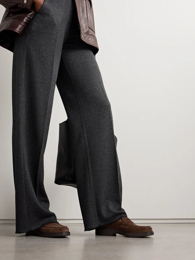 Tod's - Mocassino Suede Loafers - Brown - Image 2