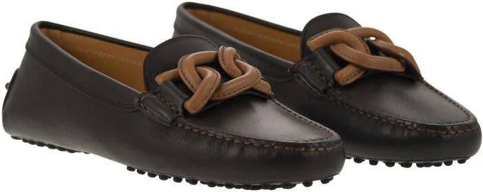 Tod'S Moccasin With Leather Chain - Image 4