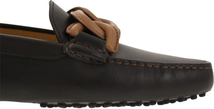 Tod'S Moccasin With Leather Chain - Image 6