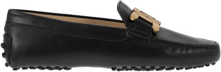 Tod'S Moccasin With Metal Chain