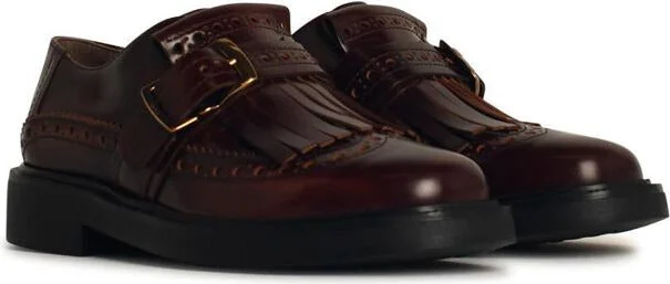 Tod'S 'Monkstrao' Brown Leather Scarpa - Image 2
