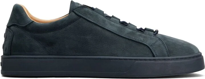 Tod's Nabuk Sneaker With Logo