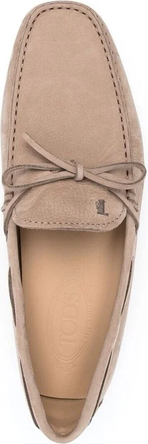Tod'S Nubuck Morbidone Loafer Shoes - Image 2