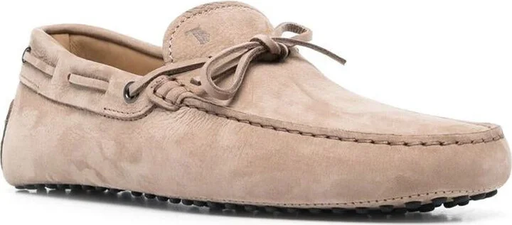 Tod'S Nubuck Morbidone Loafer Shoes - Image 4