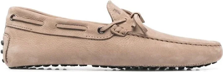 Tod'S Nubuck Morbidone Loafer Shoes