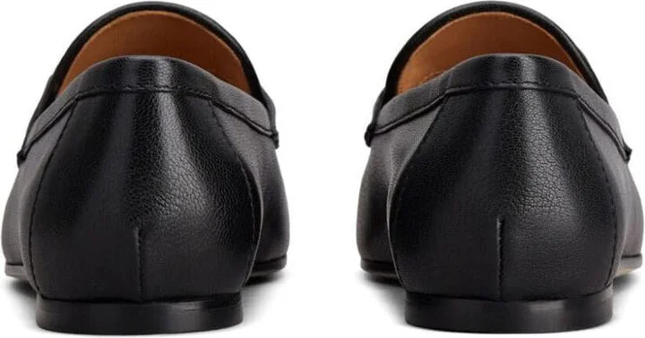 Tod'S Oval Logo Leather Loafer Shoes - Image 5