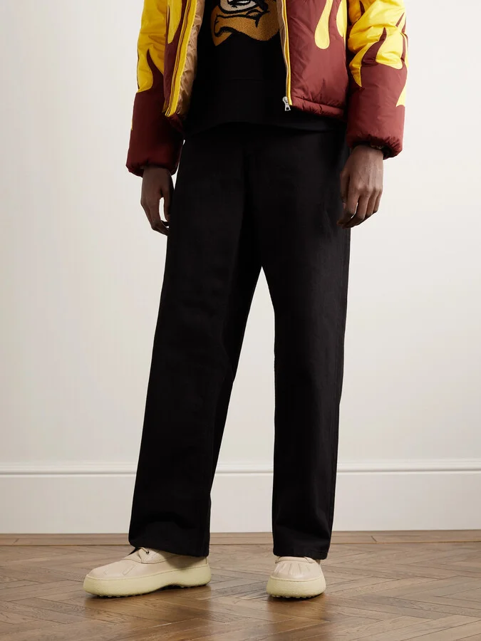 + Tod's + Palm Angels Winter Gommino Full-Grain Leather Boots - Image 2