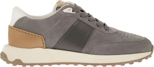 Tod's Panelled Lace-Up Sneakers