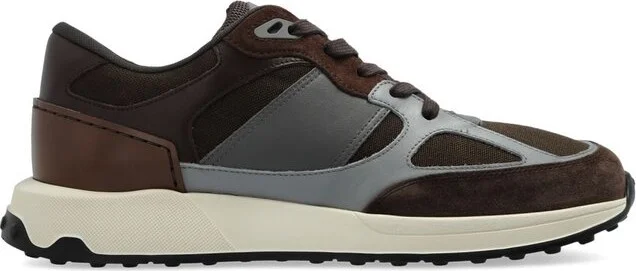 Tod's Panelled Lace-Up Sneakers