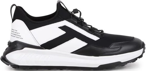 Tod's Panelled Lace-Up Sneakers
