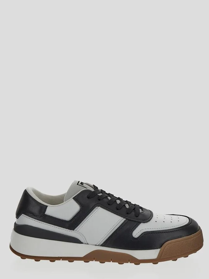 Tod's Panelled Lace-Up Sneakers