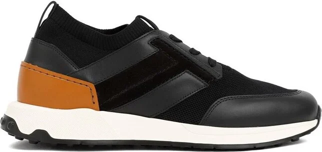 Tod's Panelled Mesh Lace-Up Sneakers