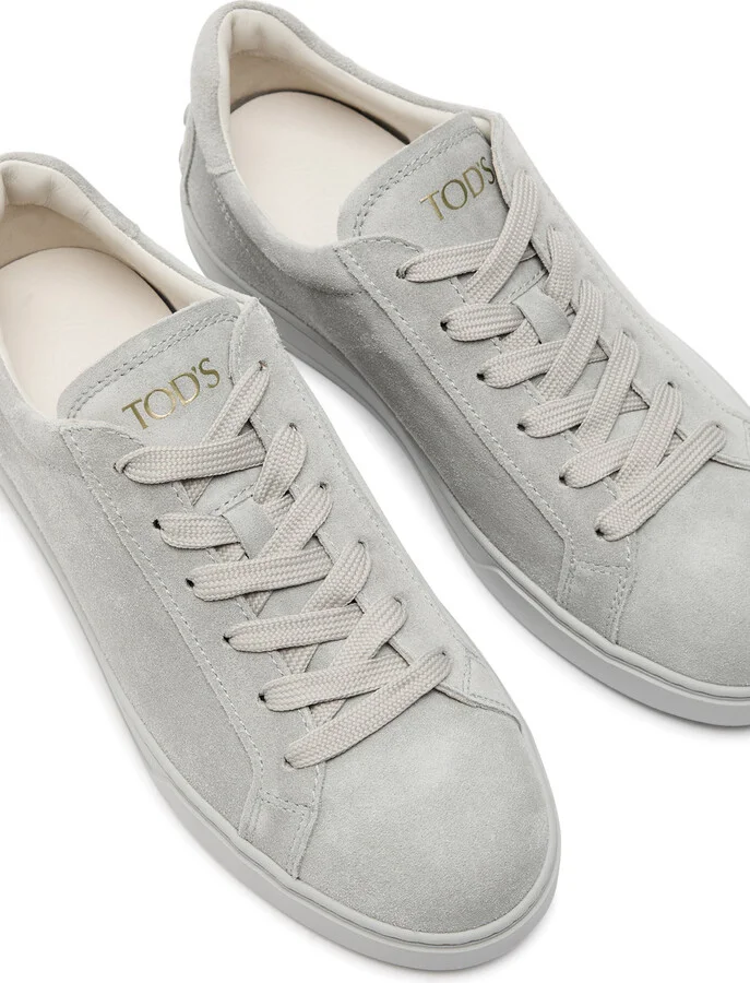 Tods Panelled Suede Sneakers - Image 3
