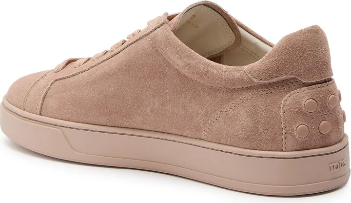 Tods Panelled Suede Sneakers - Image 5