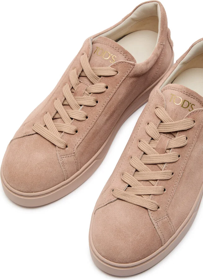 Tods Panelled Suede Sneakers - Image 6