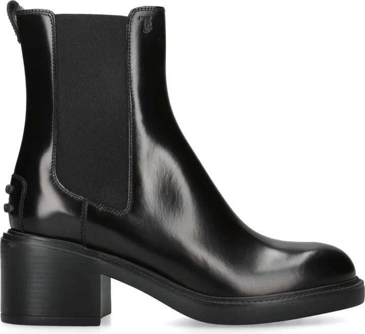 Tod's Patent Leather Ankle Boots 55