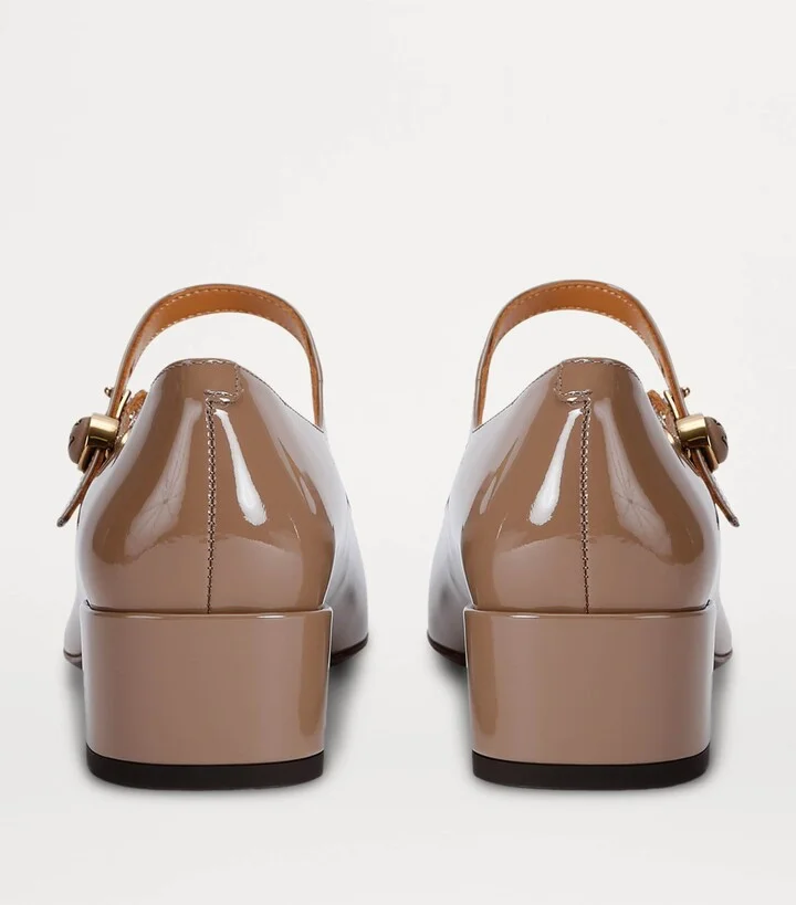 Tod's Patent Leather Cuoio Pumps - Image 2