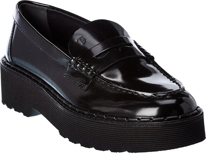 Tods Patent Loafer