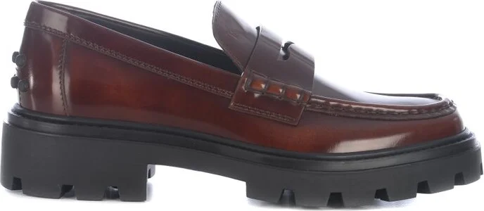 Tod's Penny Bat Chunky Loafers