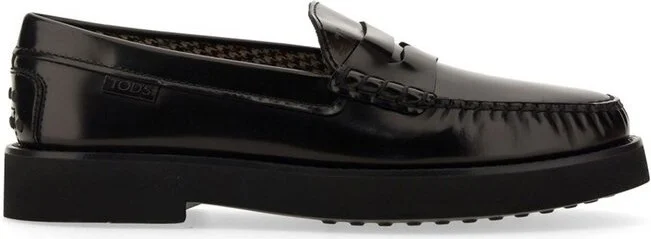 Tod's Penny-Slot Round-Toe Loafers
