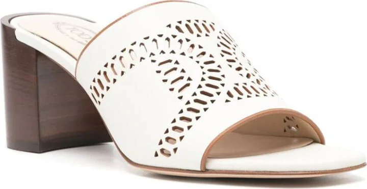 Tod'S Perforated Mules Shoes - Image 6