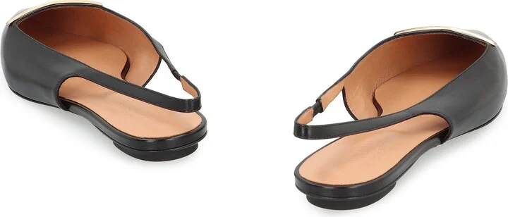 Tod'S Pointy-Toe Slingback Ballet Flats - Image 4